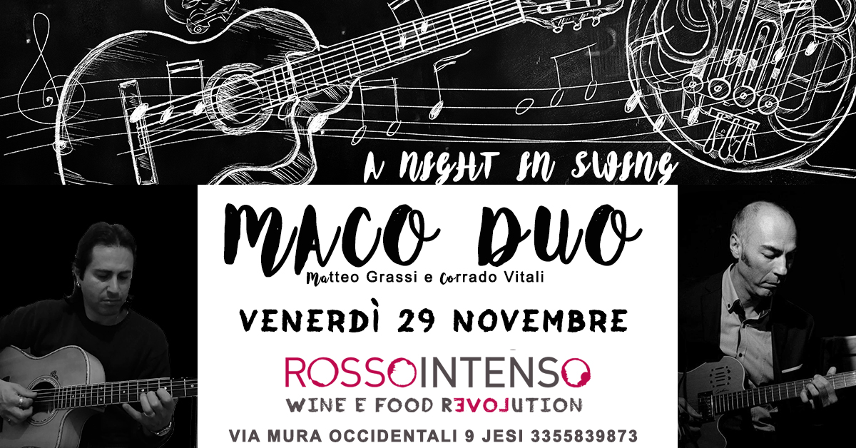 MaCo Duo: A night in swing @rossointenso